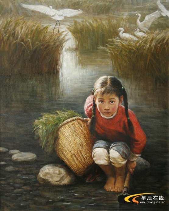 李自健油画作品欣赏