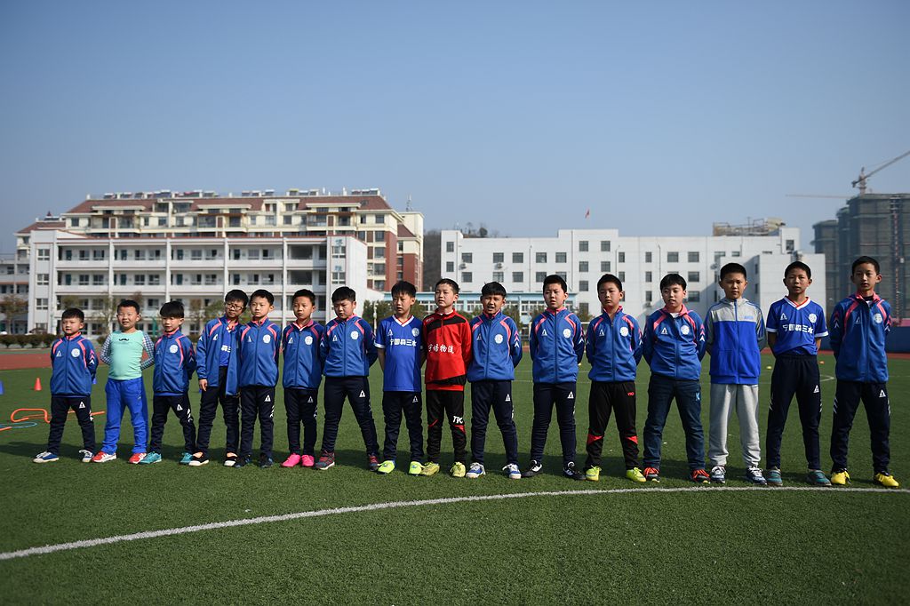 宁国市青少年足球培训起航(2018年将代表宁国