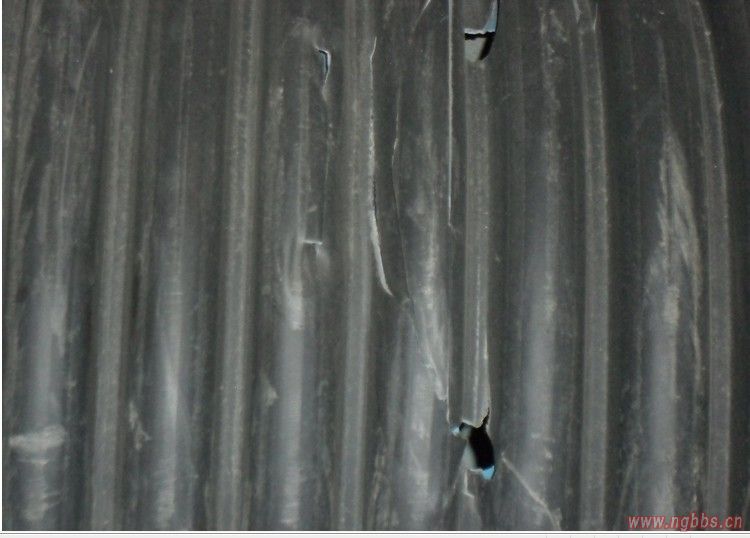 宁国专项资金搞的污水管道材料就是这样的? -