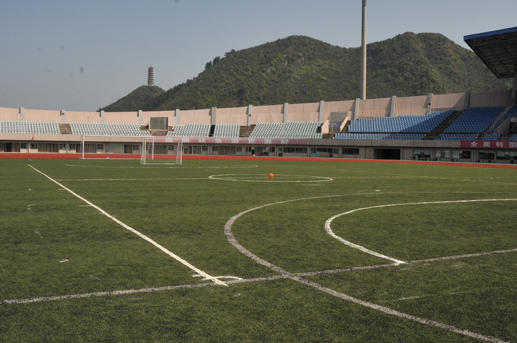 本届五人制足球赛场地已经划好,本周就可以进