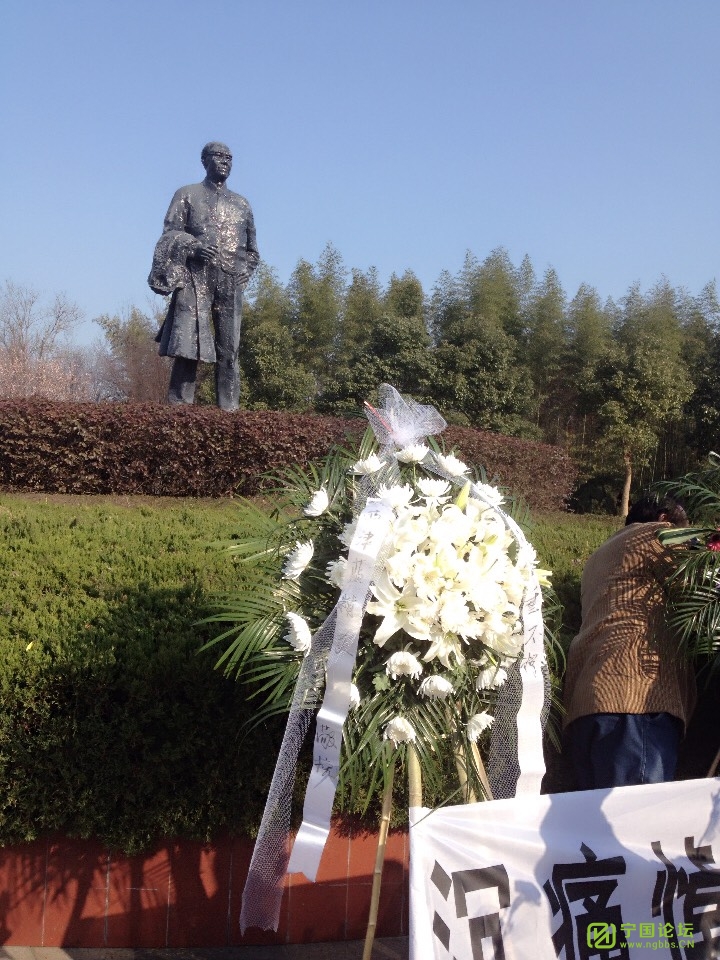 鲜花寄哀思,宁国市民自发悼念"宁国的骄傲"任新民院士